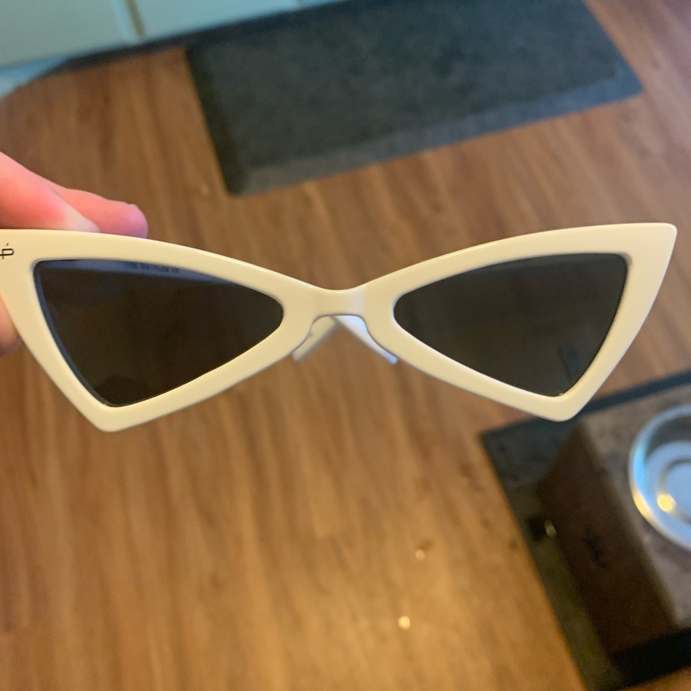 White sunglasses